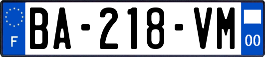 BA-218-VM