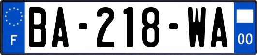 BA-218-WA