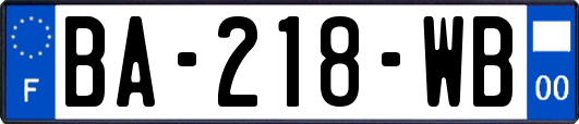 BA-218-WB