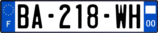 BA-218-WH