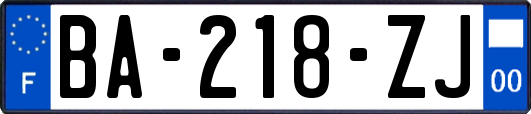 BA-218-ZJ