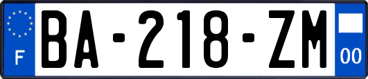 BA-218-ZM