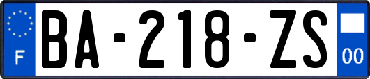 BA-218-ZS