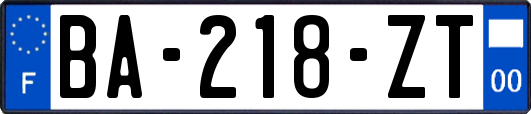 BA-218-ZT