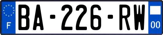 BA-226-RW