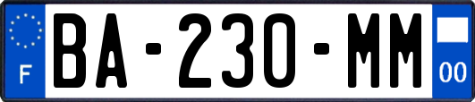 BA-230-MM