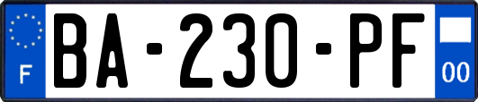 BA-230-PF