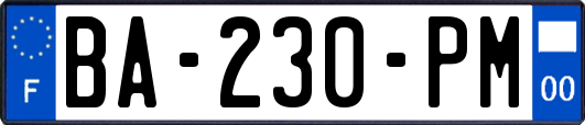 BA-230-PM