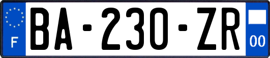 BA-230-ZR