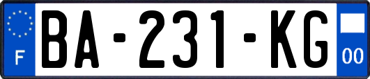 BA-231-KG