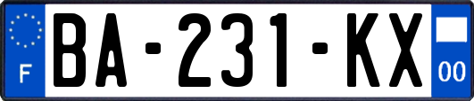 BA-231-KX