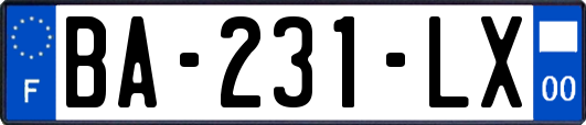 BA-231-LX