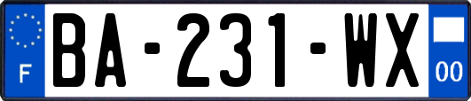 BA-231-WX