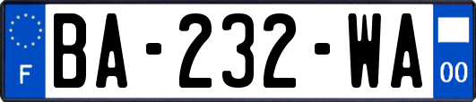 BA-232-WA