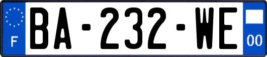 BA-232-WE