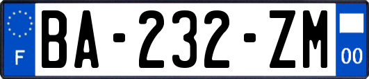 BA-232-ZM