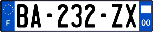 BA-232-ZX