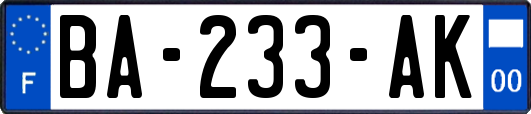 BA-233-AK