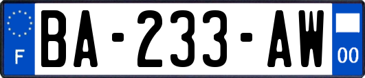 BA-233-AW