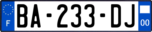 BA-233-DJ