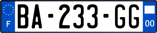 BA-233-GG
