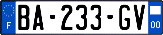 BA-233-GV