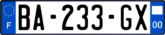 BA-233-GX
