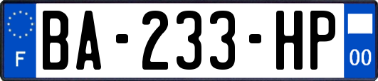 BA-233-HP