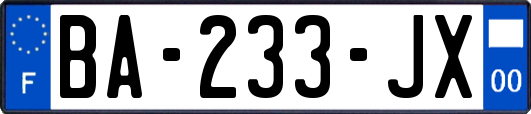 BA-233-JX