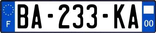 BA-233-KA
