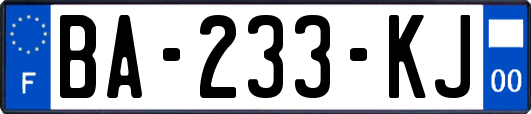 BA-233-KJ