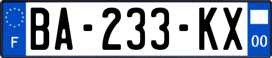 BA-233-KX