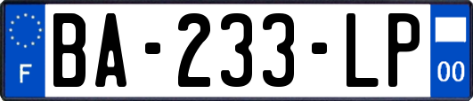 BA-233-LP