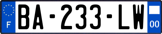BA-233-LW