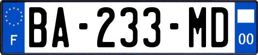 BA-233-MD
