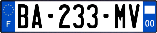 BA-233-MV
