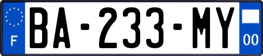 BA-233-MY