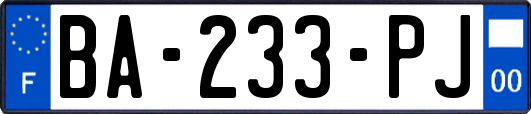 BA-233-PJ