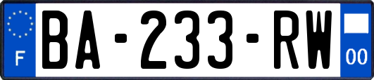 BA-233-RW