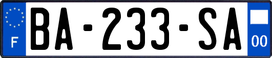BA-233-SA