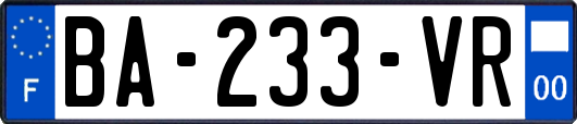 BA-233-VR