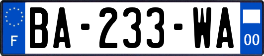 BA-233-WA