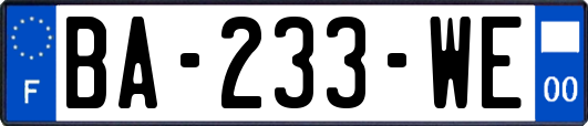 BA-233-WE