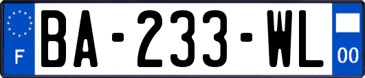 BA-233-WL