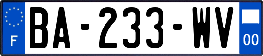 BA-233-WV