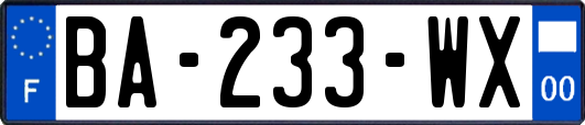 BA-233-WX