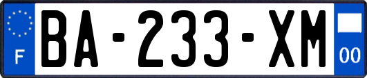 BA-233-XM