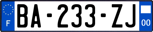 BA-233-ZJ