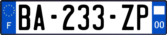 BA-233-ZP