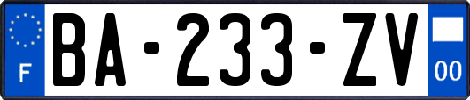 BA-233-ZV